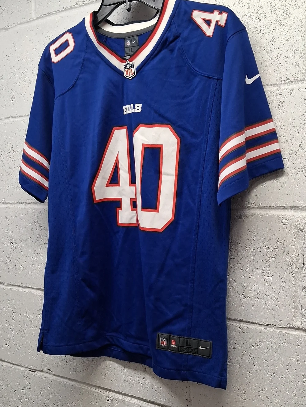 NWT Youth Nike Buffalo Bills Royal Blue #40 Football Jersey
